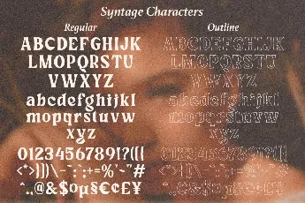 Syntage DEMO font