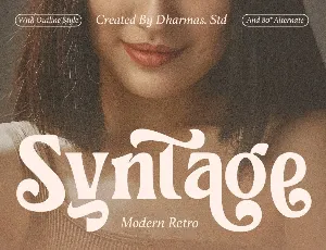 Syntage DEMO font