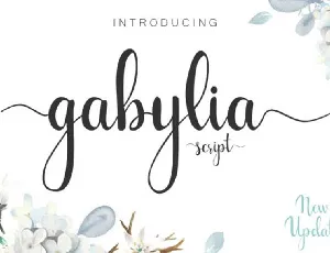 Gabylia Script font