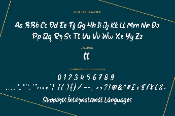 Backer font