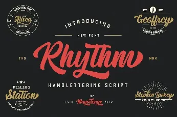 Rhythm font