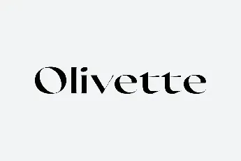 Olivette CF Family font