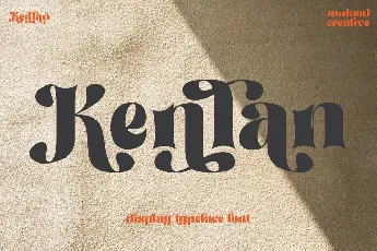 Kenlan font