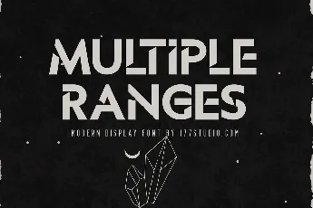 Multiple Ranges font