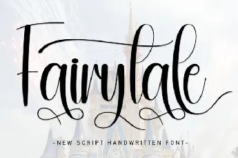 Fairytale Script font