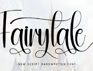 Fairytale Script font