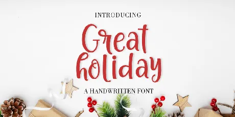 Great holiday font