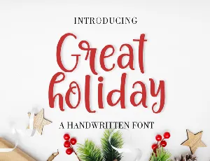 Great holiday font