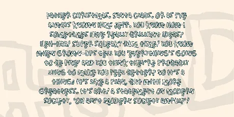 Singalonga font