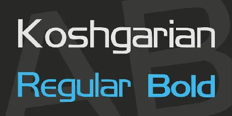 Koshgarian font