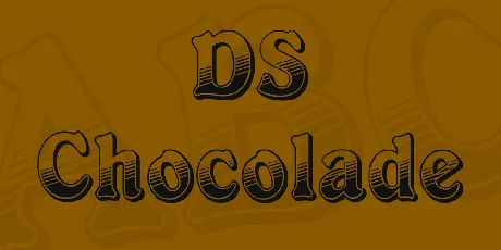 DS Chocolade font