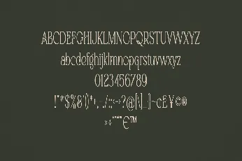 Leucos font