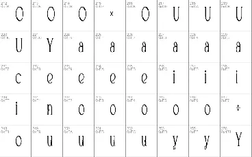 Leucos font