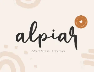 Alpiar Typeface font