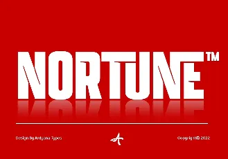 Nortune font