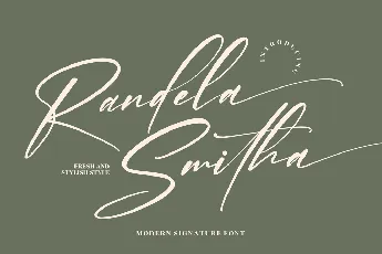 Randela Smitha font