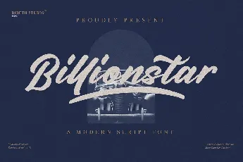 Billionstar font