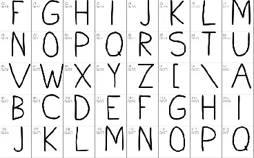 Retired Artist font