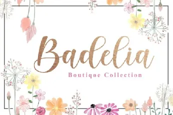 Banitha Modern Calligraphy font