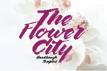 The Flower City Free font