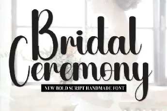 Bridal Ceremony Script font