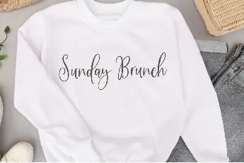 SundayBouquet font