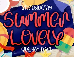 Summer Lovely font