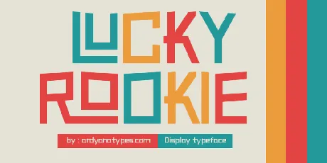 LuckyRookie font