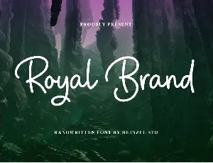 Royal Brand font