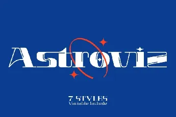 Astroviz font