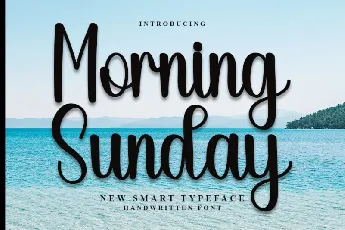 Morning Sunday font