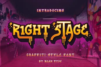 Right Stage font