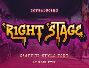 Right Stage font