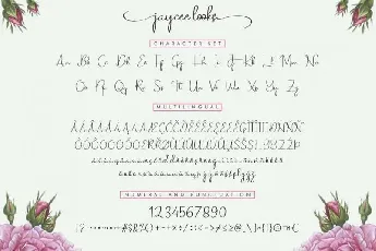 Jaycee Looks Script font