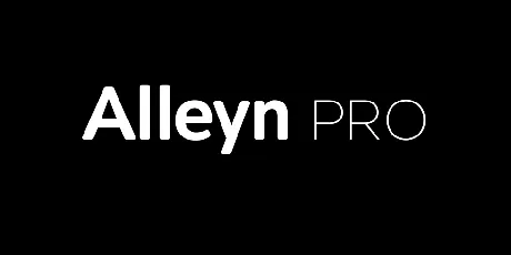 Alleyn Pro Family font