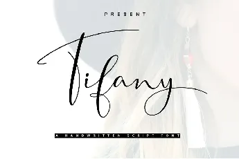 Tifany Script font