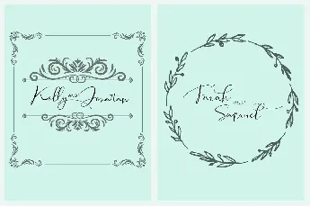 Tifany Script font