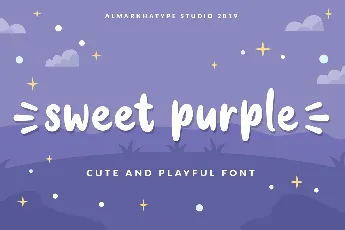 Sweet Purple font