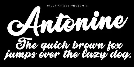 Antonine font