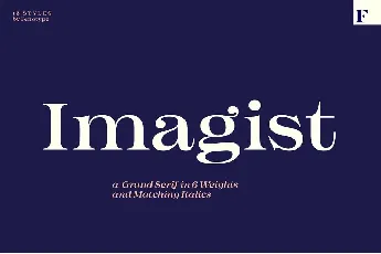 Imagist Family font