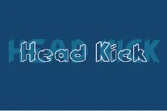 Head Kick Demo font