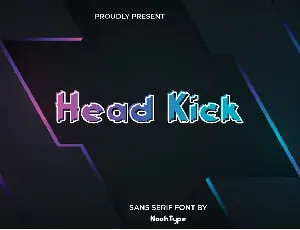 Head Kick Demo font