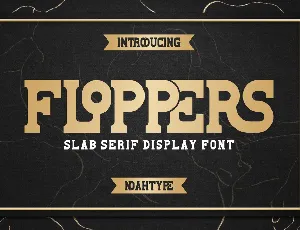 Floppers Demo font