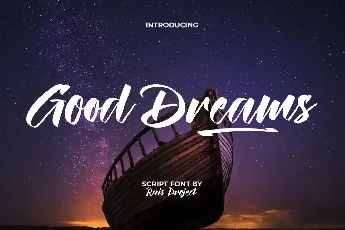 Good Dreams Demo font