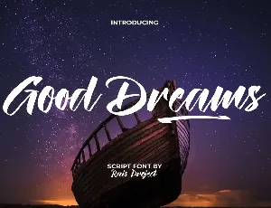 Good Dreams Demo font