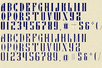 GENERATE CONDENSED DEMO font