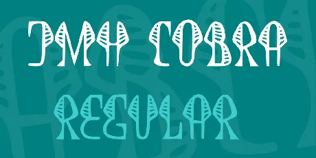 JMH Cobra font