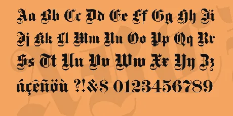 DS Fette Gotisch font