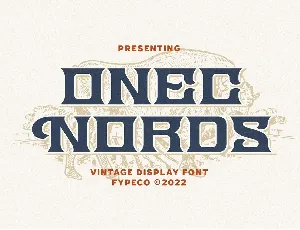 Onec Nords font