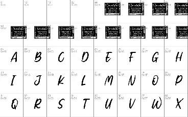 Botany Script font